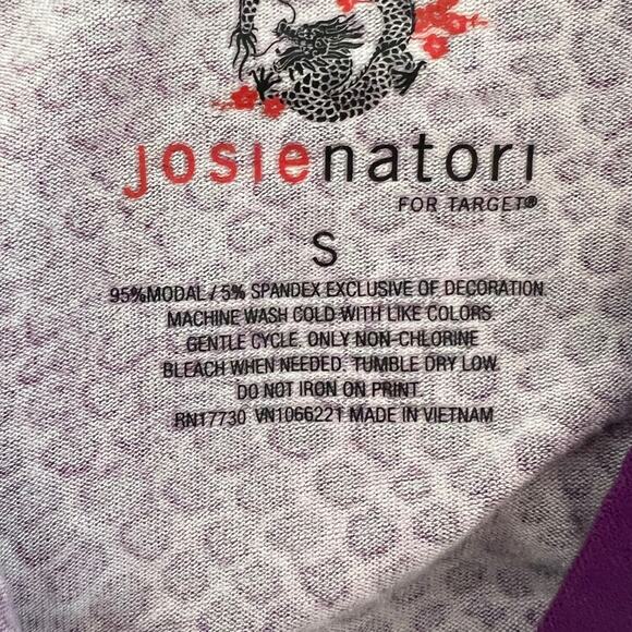 Josie Natori for Target Womens Cami Nightgown Size Small Purple Animal Print - Picture 4 of 4